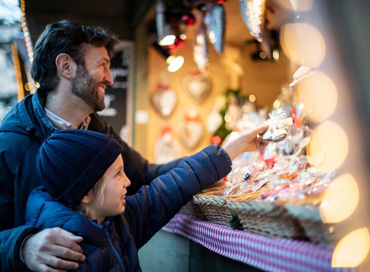 Casetta del mercatino di Natale di Merano